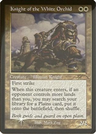 Knight of the White Orchid (7139) Foil - Secret Lair Drop Series
