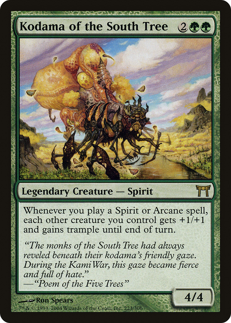 Kodama of the South Tree (223) Foil - Champions of Kamigawa