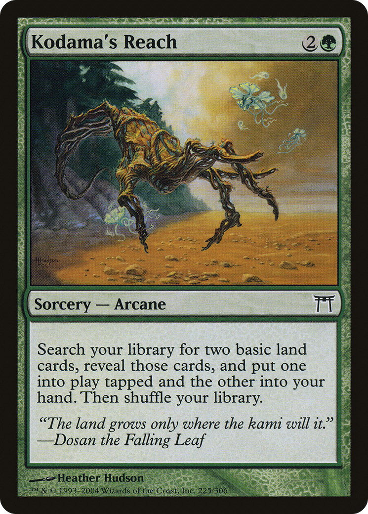 Kodama's Reach (225) Foil - Champions of Kamigawa