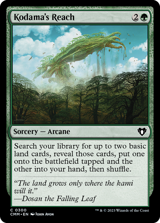 Kodama's Reach (300) - Commander Masters