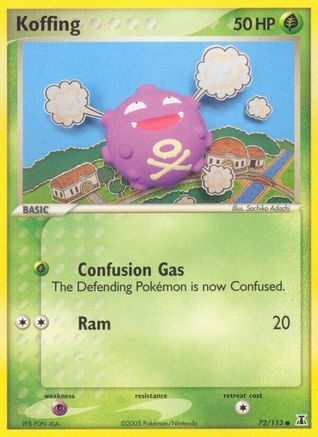 Koffing (72) - Delta Species