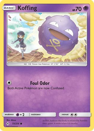Koffing (73) - Unbroken Bonds