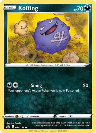 Koffing (94) - Chilling Reign