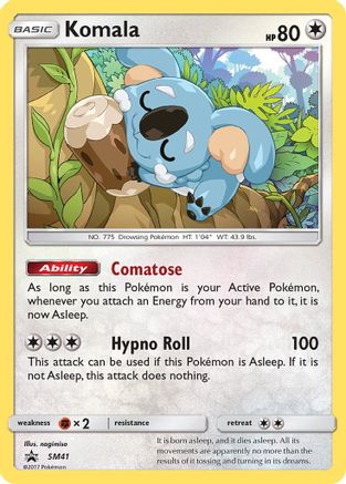 Komala (SM41) Holofoil - Black Star Promos