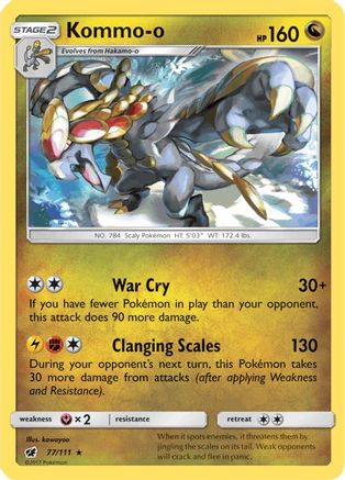 Kommo-o (77) - Crimson Invasion