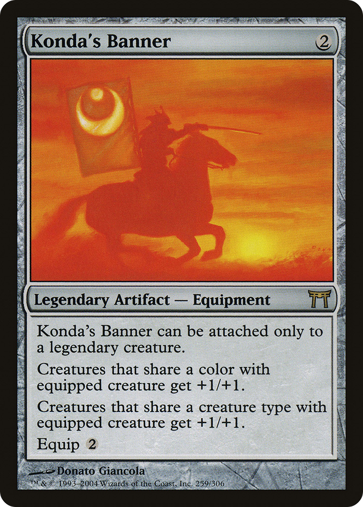 Konda's Banner (259) - Champions of Kamigawa