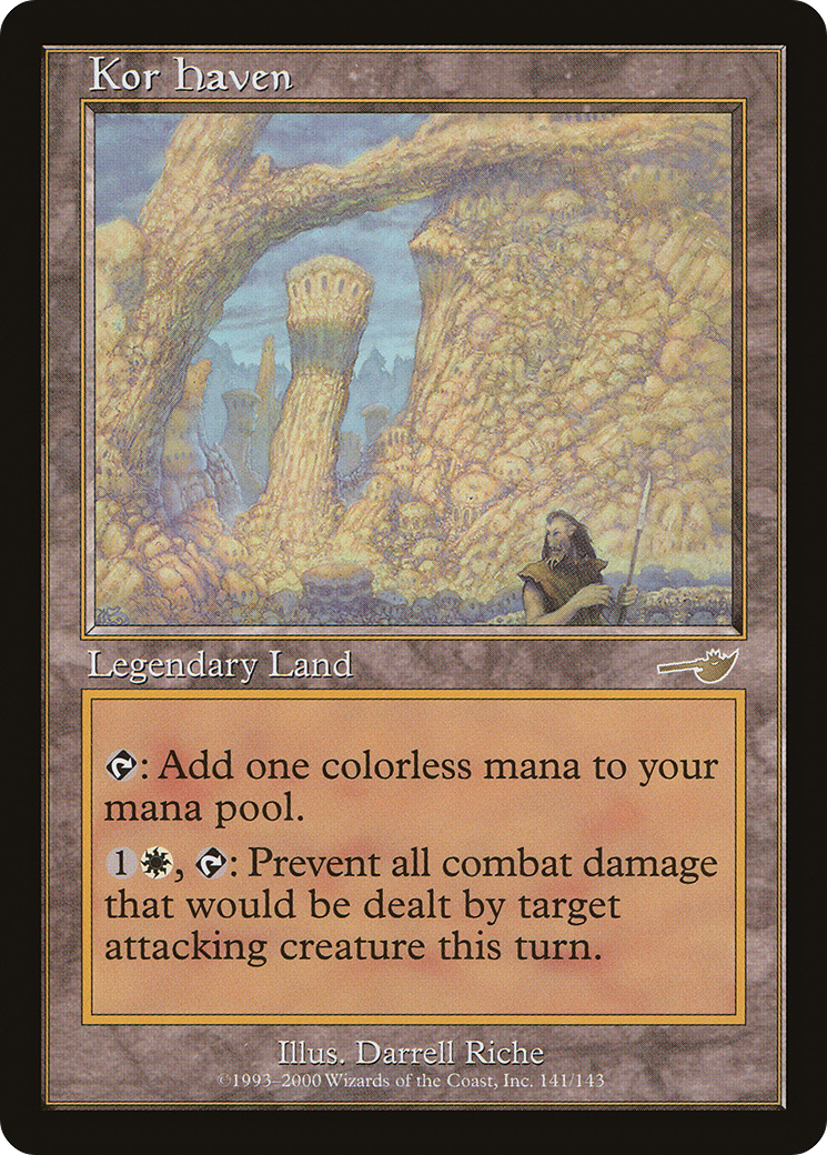 Kor Haven (141) Foil - Nemesis