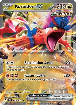 Koraidon ex (120) Holofoil - Temporal Forces