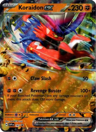 Koraidon ex (197) Holofoil - Black Star Promos