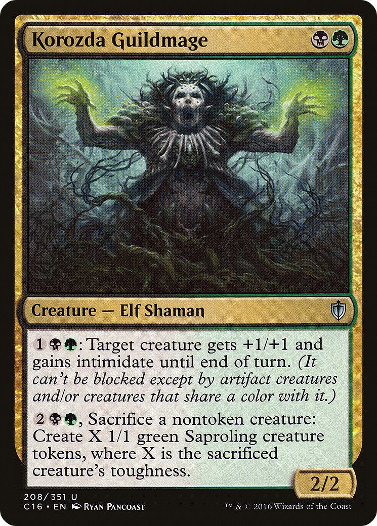 Korozda Guildmage (208) - Commander 2016