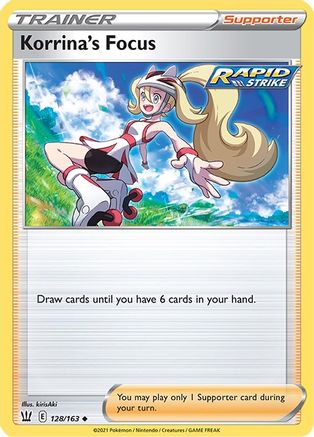 Korrina's Focus (128) - Battle Styles