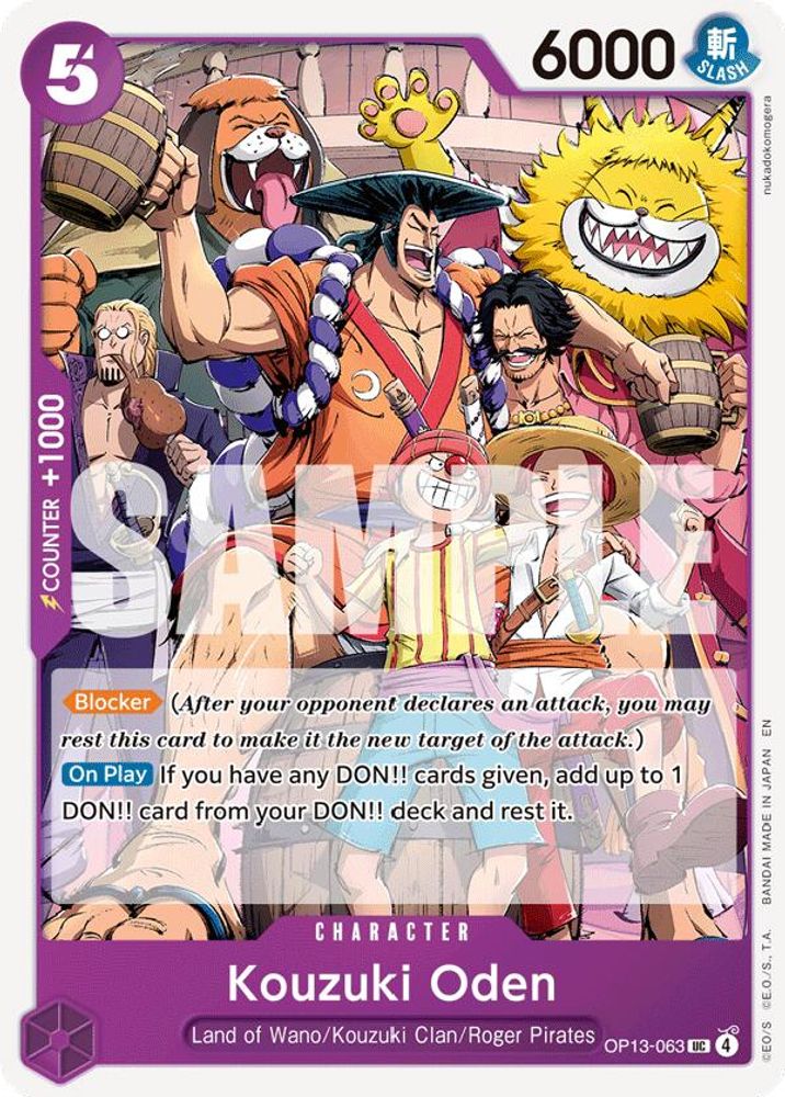 Kouzuki Oden (OP13-063)