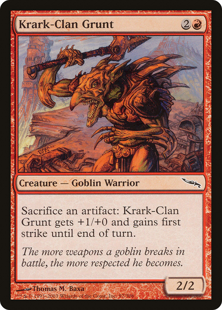 Krark-Clan Grunt (097) - Mirrodin