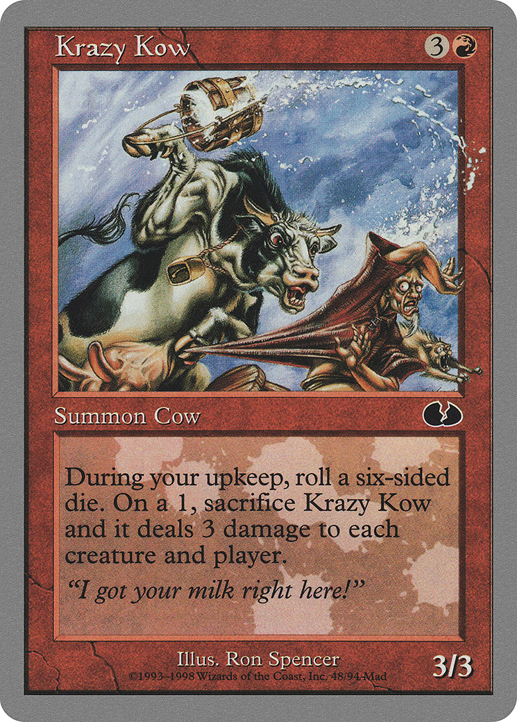 Krazy Kow (048) - Unglued