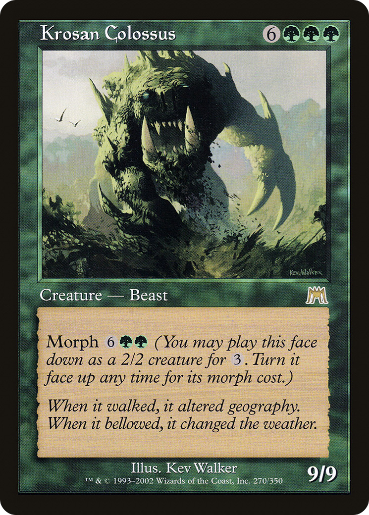 Krosan Colossus (270) Foil - Onslaught
