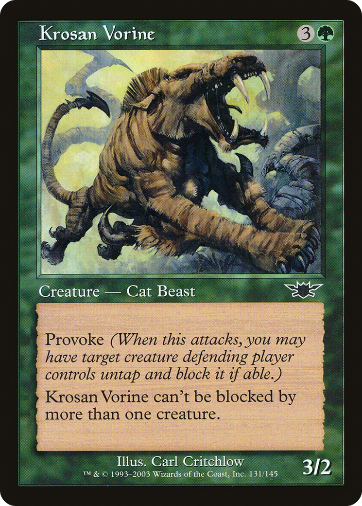 Krosan Vorine (131) Foil - Legions