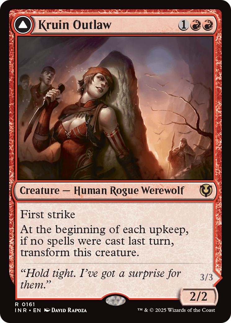 Kruin Outlaw // Terror of Kruin Pass (161) - Innistrad Remastered