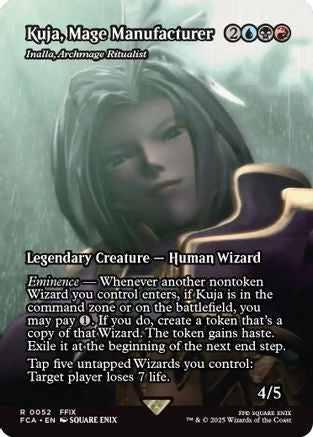 Kuja, Mage Manufacturer - Inalla, Archmage Ritualist (Showcase) (052) - FINAL FANTASY: Through the Ages