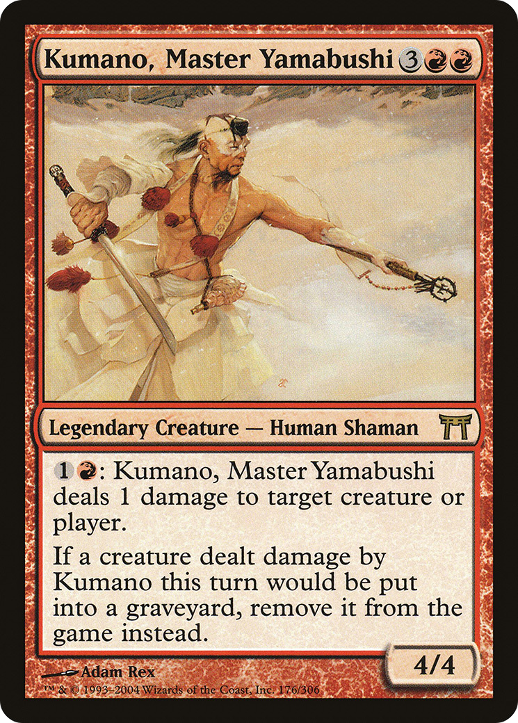 Kumano, Master Yamabushi (176) - Champions of Kamigawa