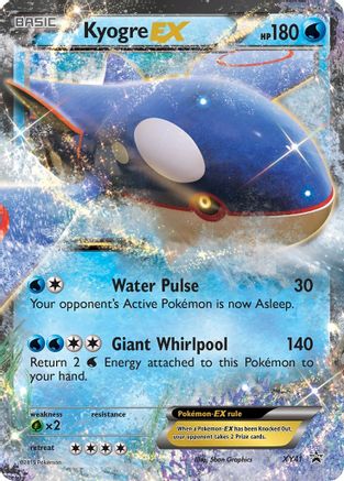 Kyogre EX (XY41) Holofoil - Black Star Promos