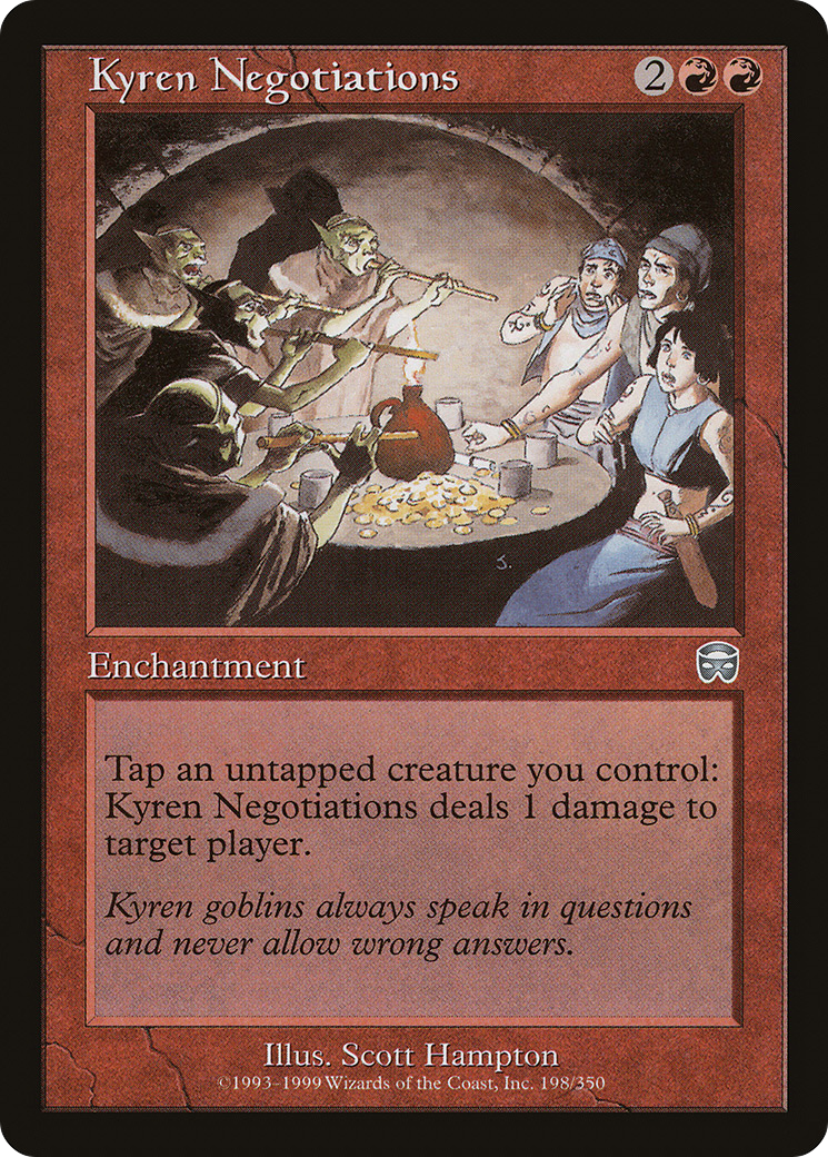 Kyren Negotiations (198) - Mercadian Masques