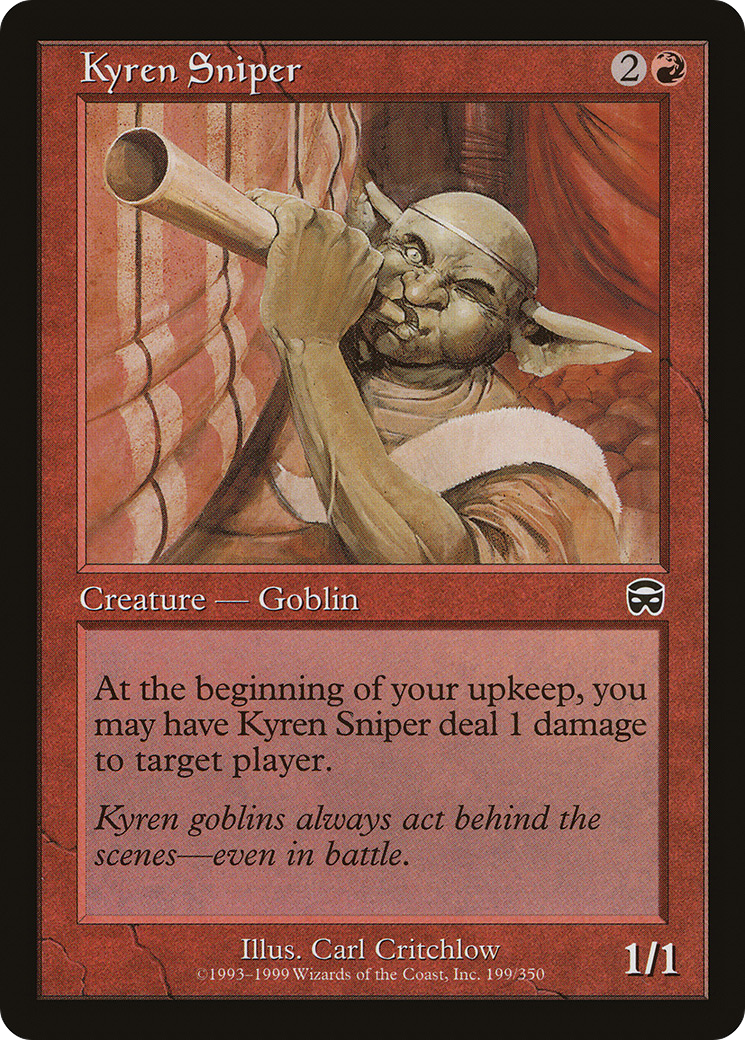 Kyren Sniper (199) - Mercadian Masques