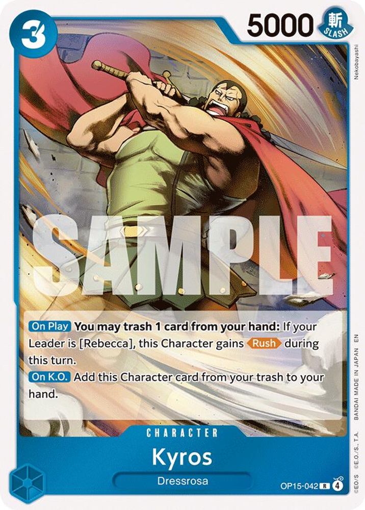 Kyros (OP15-042) Foil