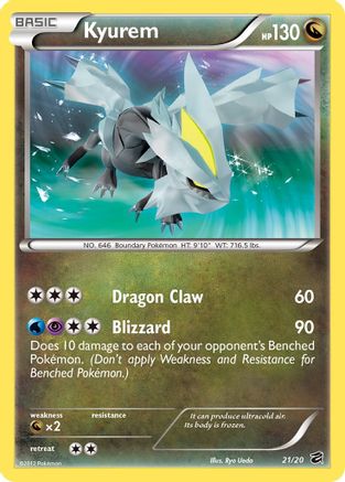 Kyurem (21) Holofoil - Dragon Vault