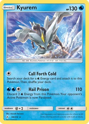 Kyurem (50) Holofoil - Unbroken Bonds