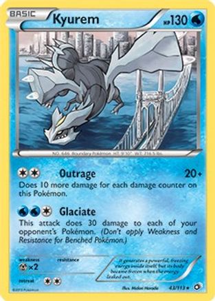 Kyurem (Deck Exclusives) (43) - Legendary Treasures
