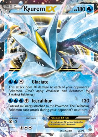 Kyurem EX (25) Holofoil - Ancient Origins