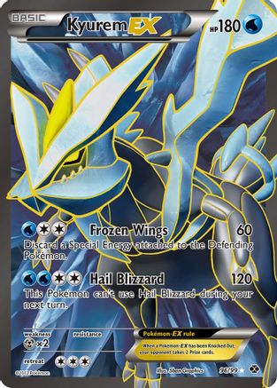 Kyurem EX (Full Art) (96) Holofoil - Next Destinies