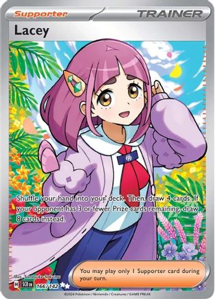Lacey (Full Art) (166) Holofoil - Stellar Crown