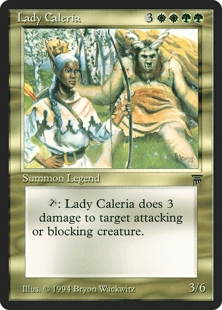 Lady Caleria - Legends
