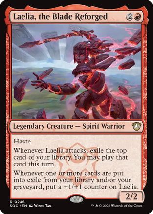 Laelia, the Blade Reforged (246) - Commander: Secrets of Strixhaven