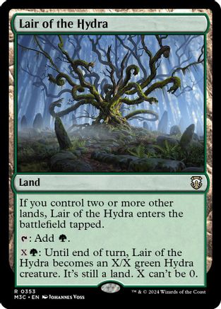 Lair of the Hydra (353) Ripple Foil - Commander: Modern Horizons 3