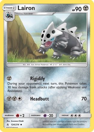 Lairon (124) Reverse Holofoil - Unbroken Bonds