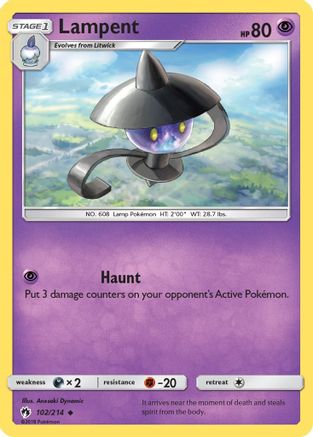 Lampent (102) - Lost Thunder