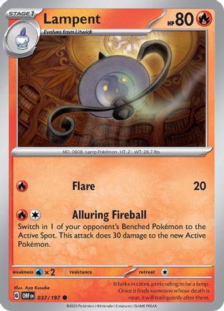 Lampent (37) - Obsidian Flames