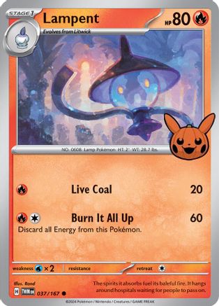 Lampent (37) - Trick or Trade BOOster Bundle