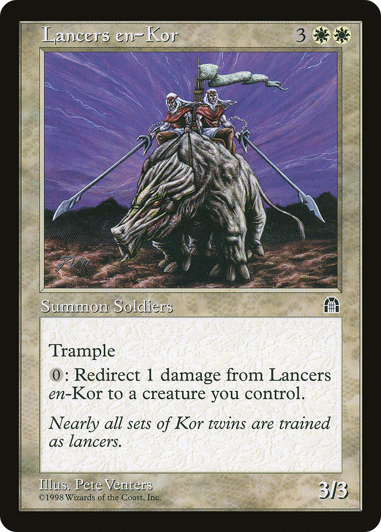 Lancers en-Kor - Stronghold