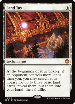 Land Tax (153) - Commander: Secrets of Strixhaven