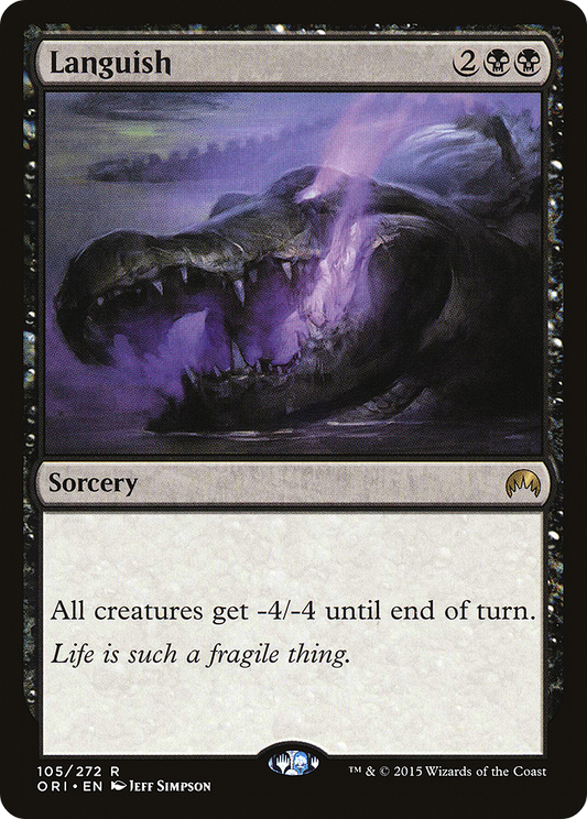 Languish (105) Foil - Magic Origins