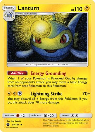 Lanturn (50) Reverse Holofoil - Celestial Storm