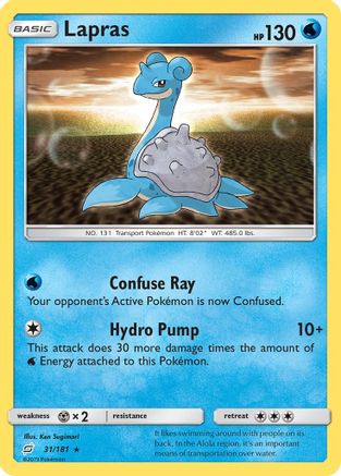 Lapras (31) - Team Up