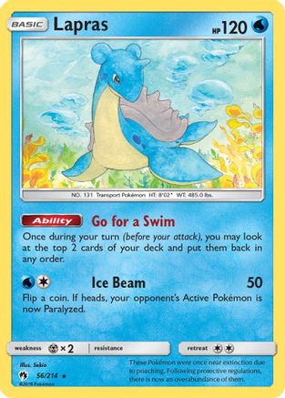 Lapras (56) - Lost Thunder