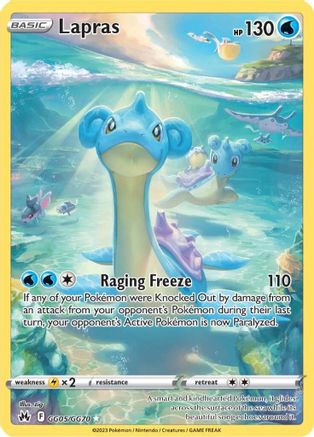 Lapras (GG05) Holofoil - Crown Zenith