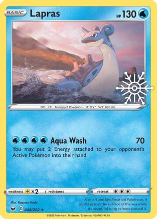 Lapras (Holiday Calendar) (48) Holofoil - Miscellaneous Cards & Products