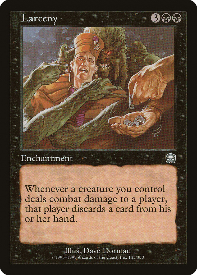 Larceny (143) Foil - Mercadian Masques