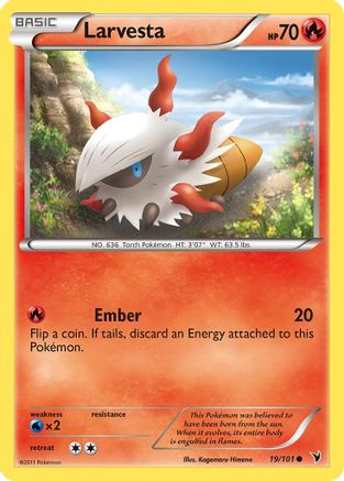 Larvesta (19) - Noble Victories